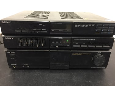 Sony Stereo Power Head w/ Equalizer