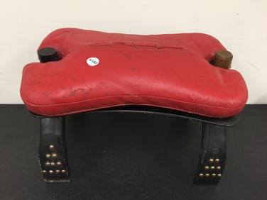 Vintage Egyptian Camel Saddle Seat