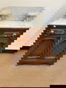 Antique Marble Top Washstand