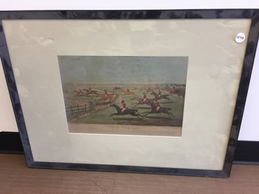 Fox Hunt Litho
