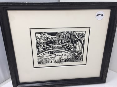 Signed Print "River Way"