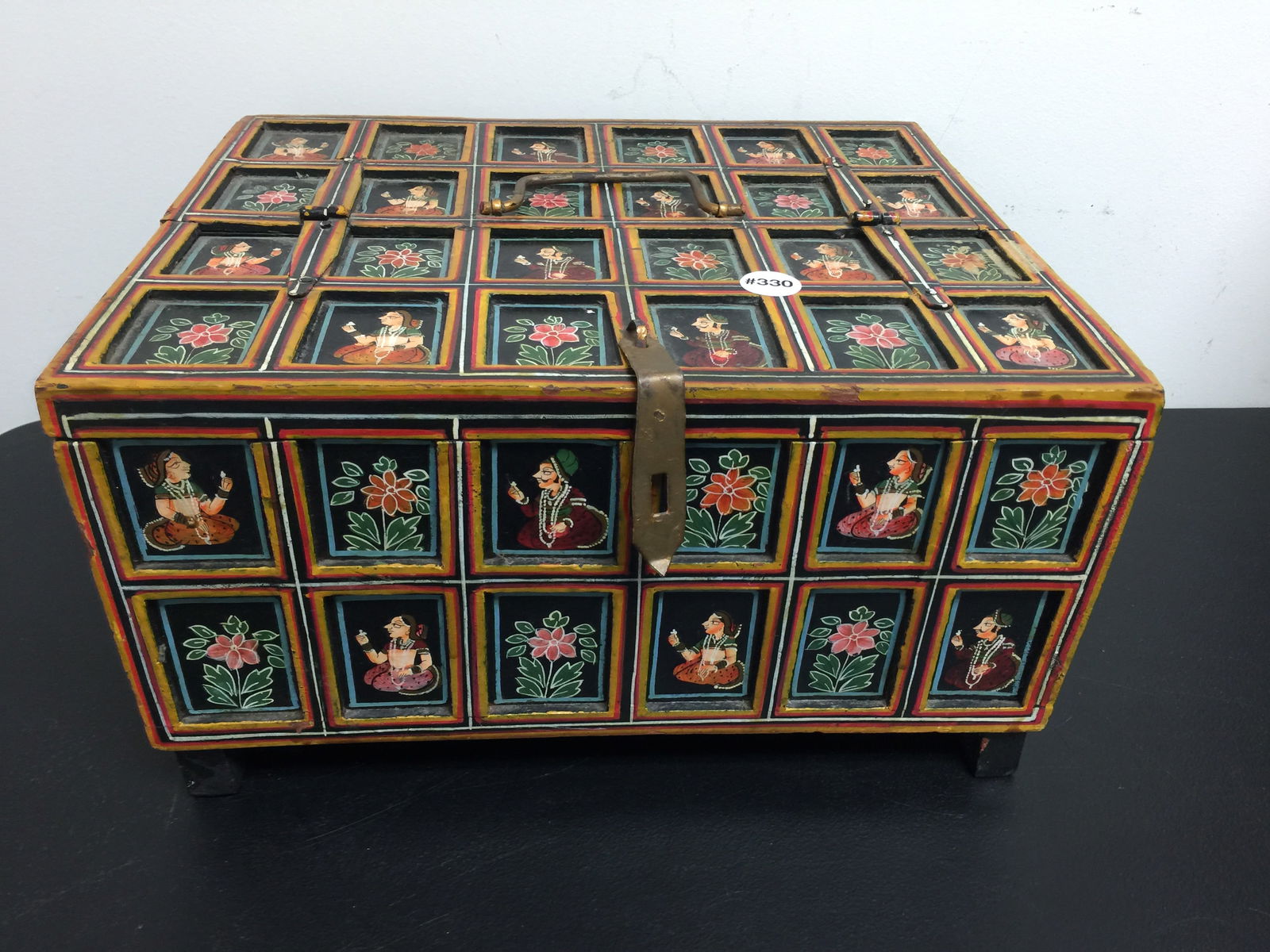 Hand Painted Asian Box (1 of 4)