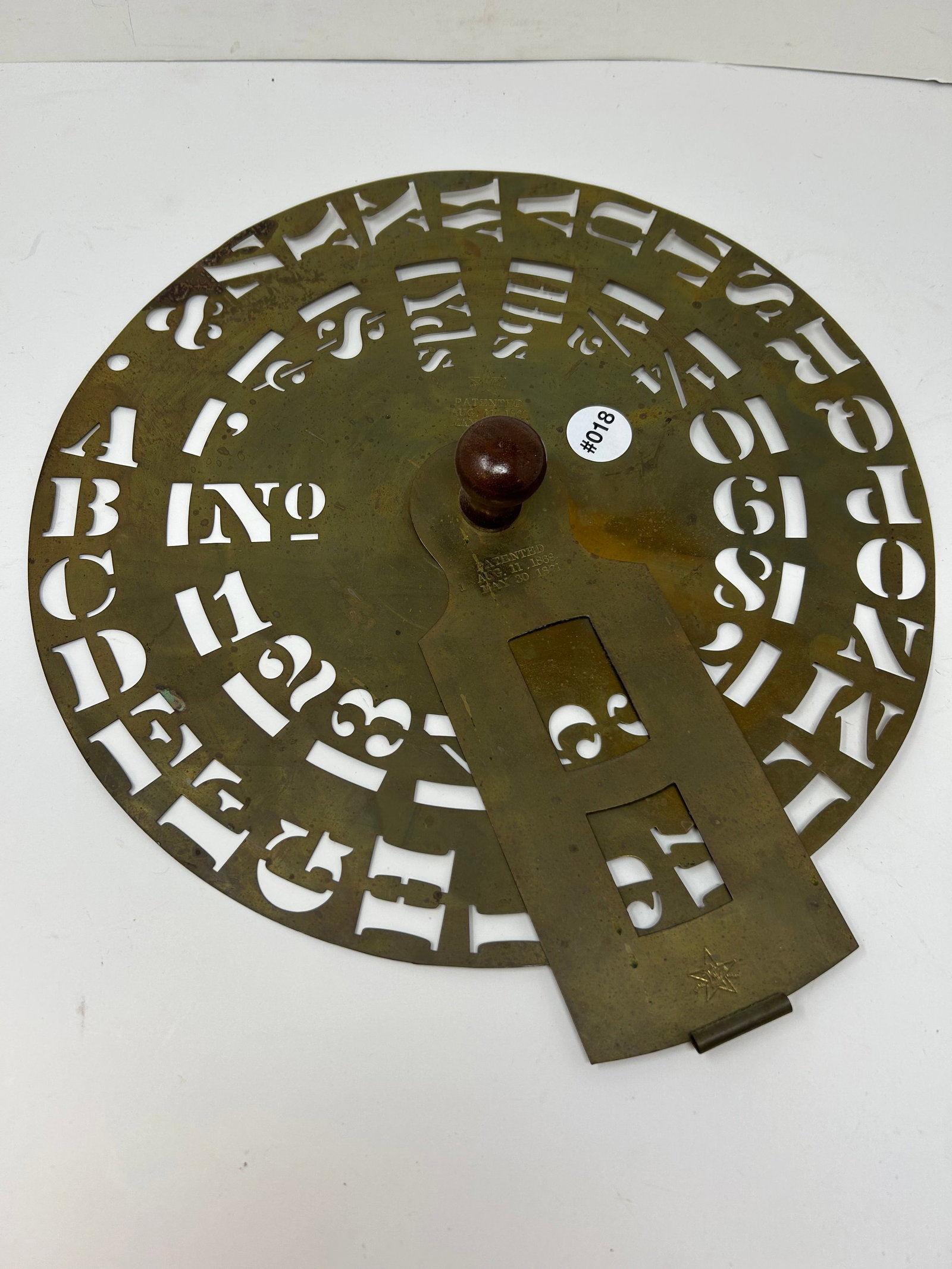 Brass Stencil Wheel (1 of 5)