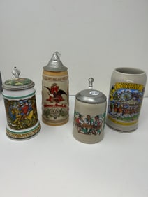 4 Steins