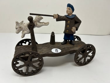 Cast Iron Shepherd Toy