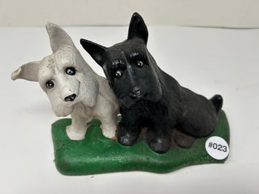Cast Iron Scottie Dog Door Stop