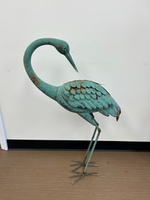 Metal Flamingo