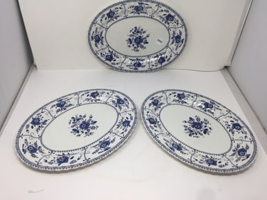 (3) Johnson Brothers Platters