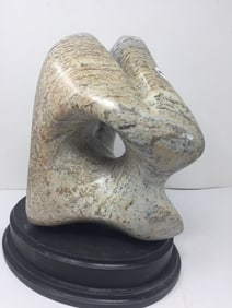 Stone Modernist Sculpture