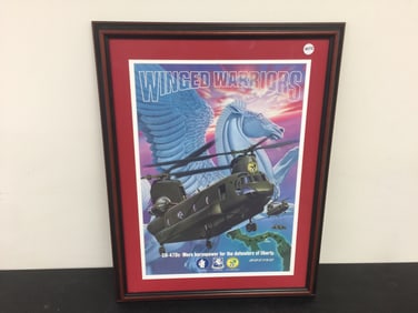 Winged Warriors Boeing Poster