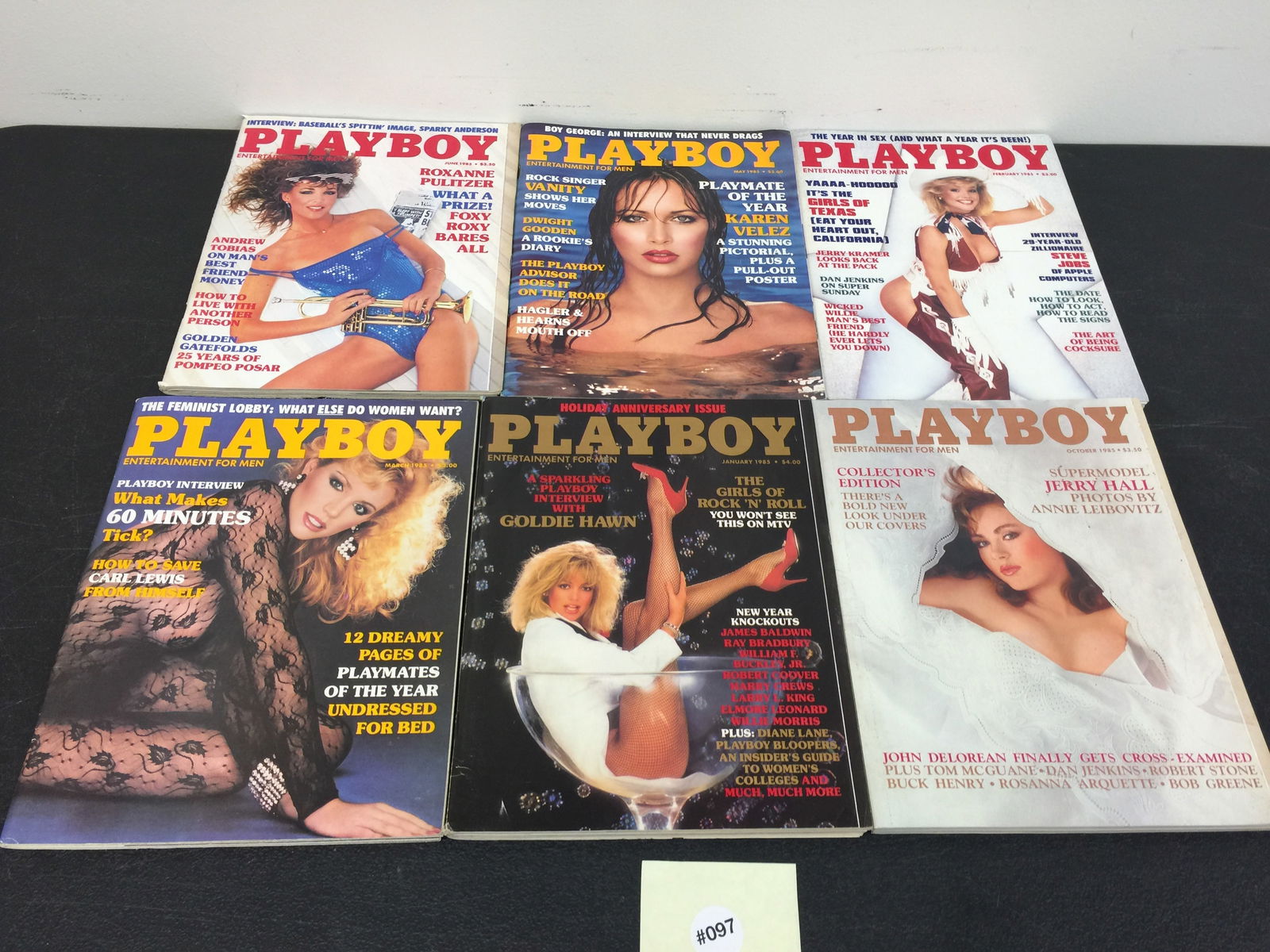 (11) 1985 Playboy Magazines (1 of 2)
