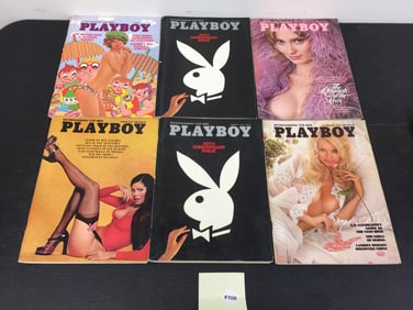 (13) 1975 Playboy Magazines