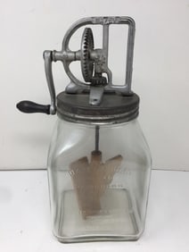 Dazey Glass Butter Churn