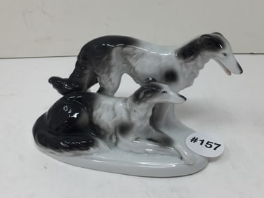Porcelain Russian Wolfhounds