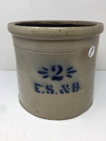2 Gallon ES&B Crock