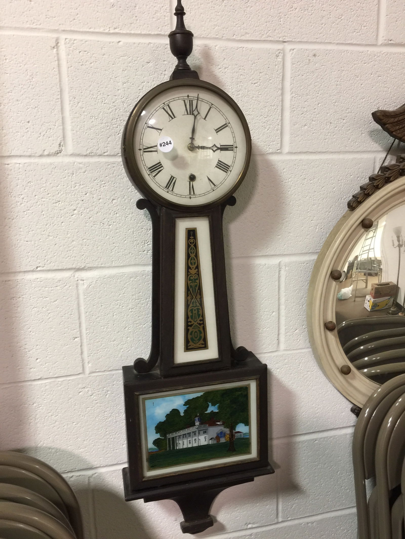 Antique Banjo Clock (1 of 4)