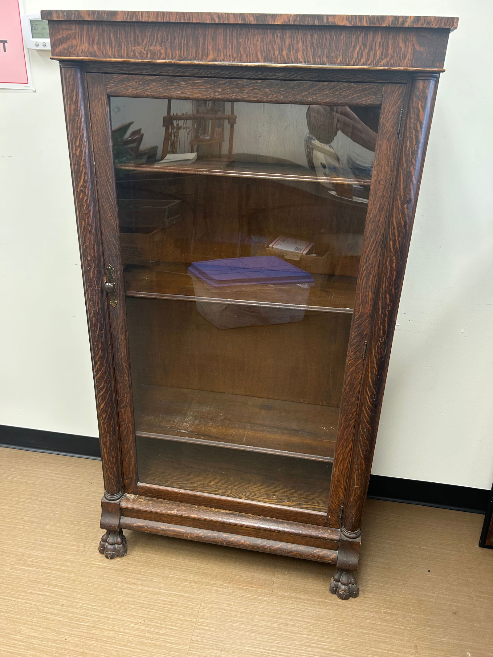 Antique Oak Bookcase (1 of 5)