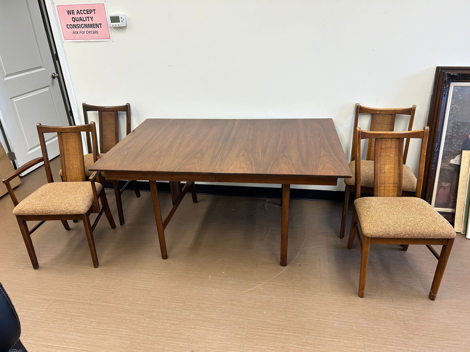 MCM Table and 4 Chairs (1 of 9)