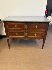 Antique Marble Top Server