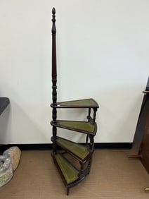 Mahogany Library Steps