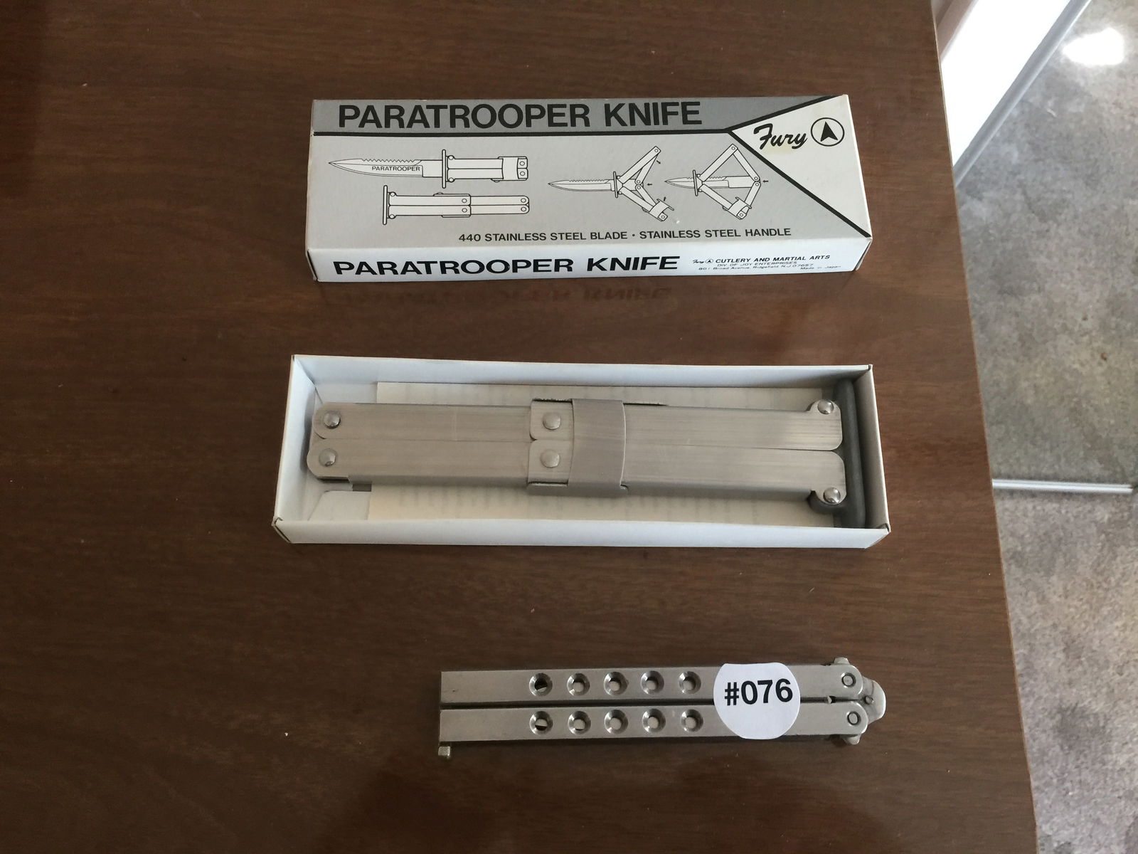 Camillus Mc1 Orange Paratrooper Switchblade Knife Camillus Mc1 Orange Paratrooper Switchblade Knife