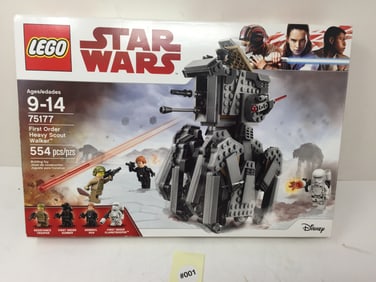Star Wars Lego First Order Heavy Scout Walker