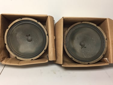Pair Vintage Fender Woofers by Jensen