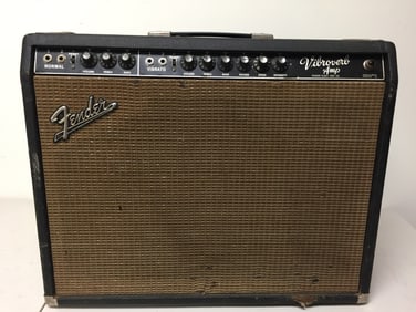 Vintage Fender Vibrover Tube Amplifier