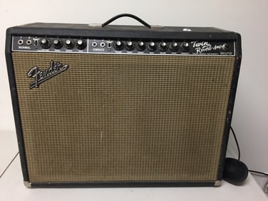 Vintage Fender Twin Reverb Tube Amplifier