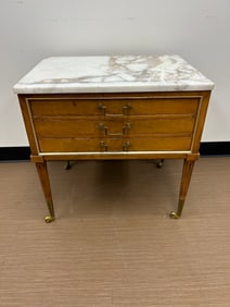 French Marble Top Table