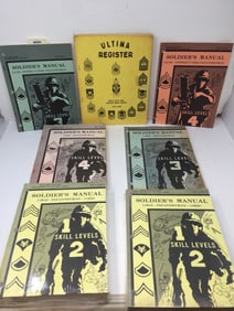 Vintage Soldiers Manual Books
