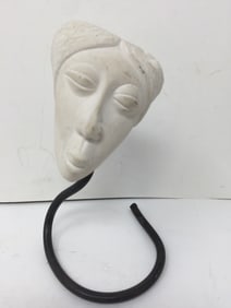 J.R. Laratte "Head of a Woman" Sculpture