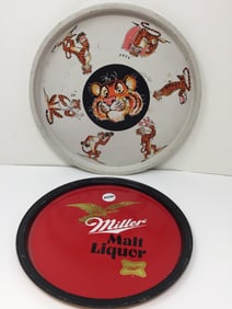 2 Advertising Trays
