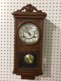 Oak Wall Clock