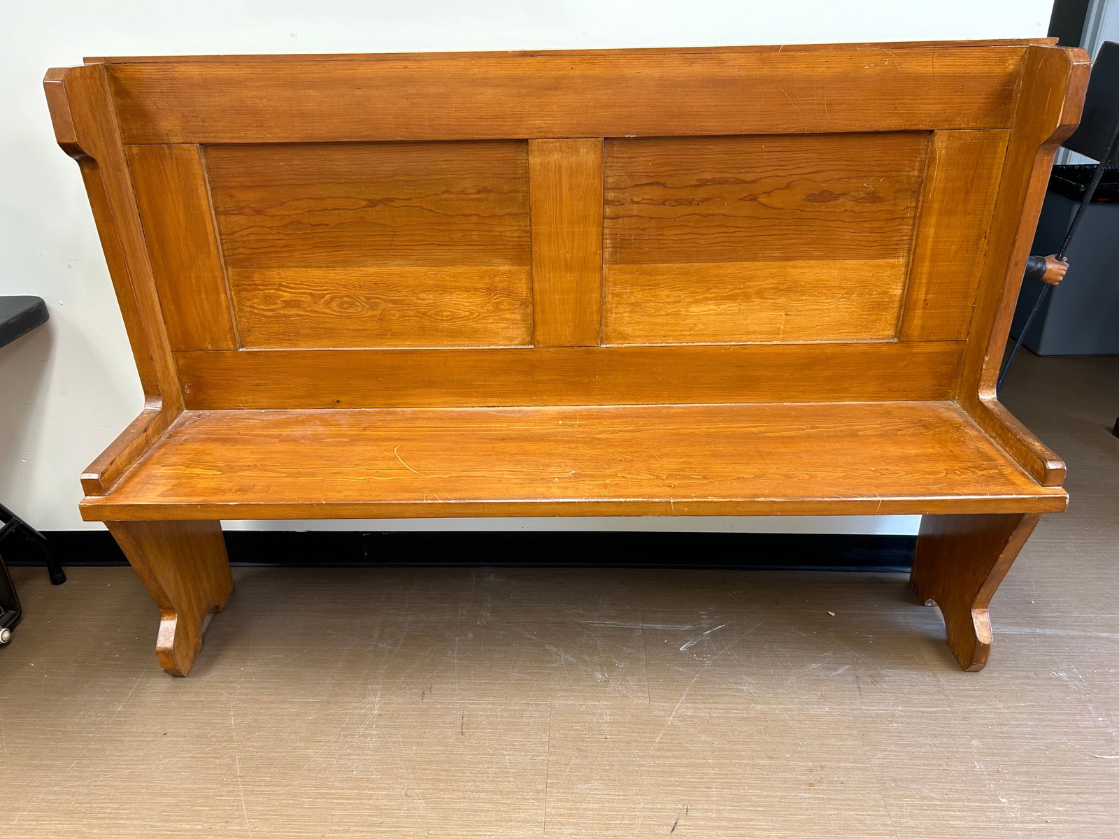 Antique Hi-Back Settee (1 of 6)