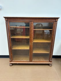 Antique Oak Bookcase