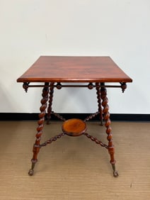 Antique Mahogany Stand