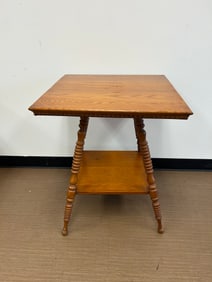 Antique Oak Stand