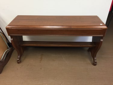 Antique Walnut Bench