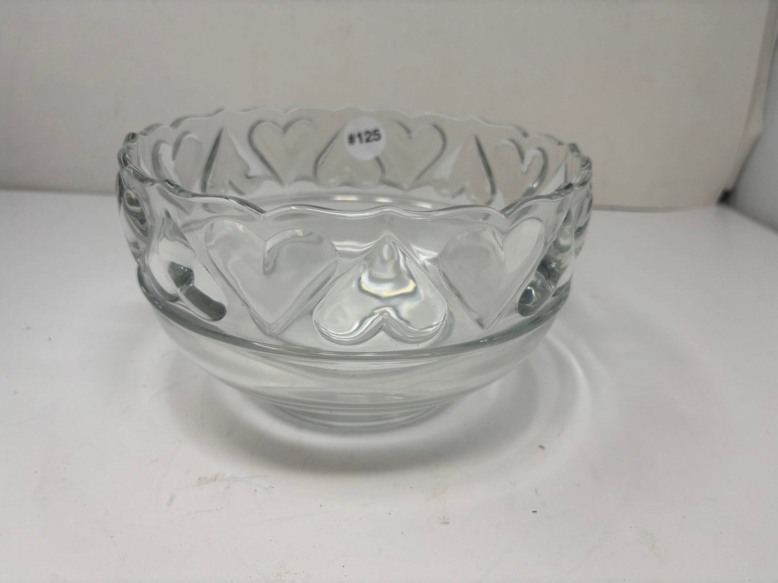 Tiffany and Co. Hearts Bowl: marked, 8"W.