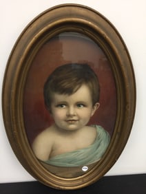 Antique Litho of Young Boy