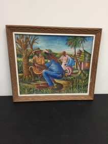 Haitian Oil Painting