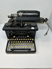 Antique Smith Bros. Typewriter