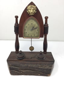 Vintage Clock /Inkwell