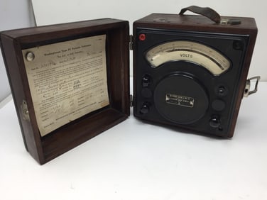 Vintage Westinghouse Voltmeter