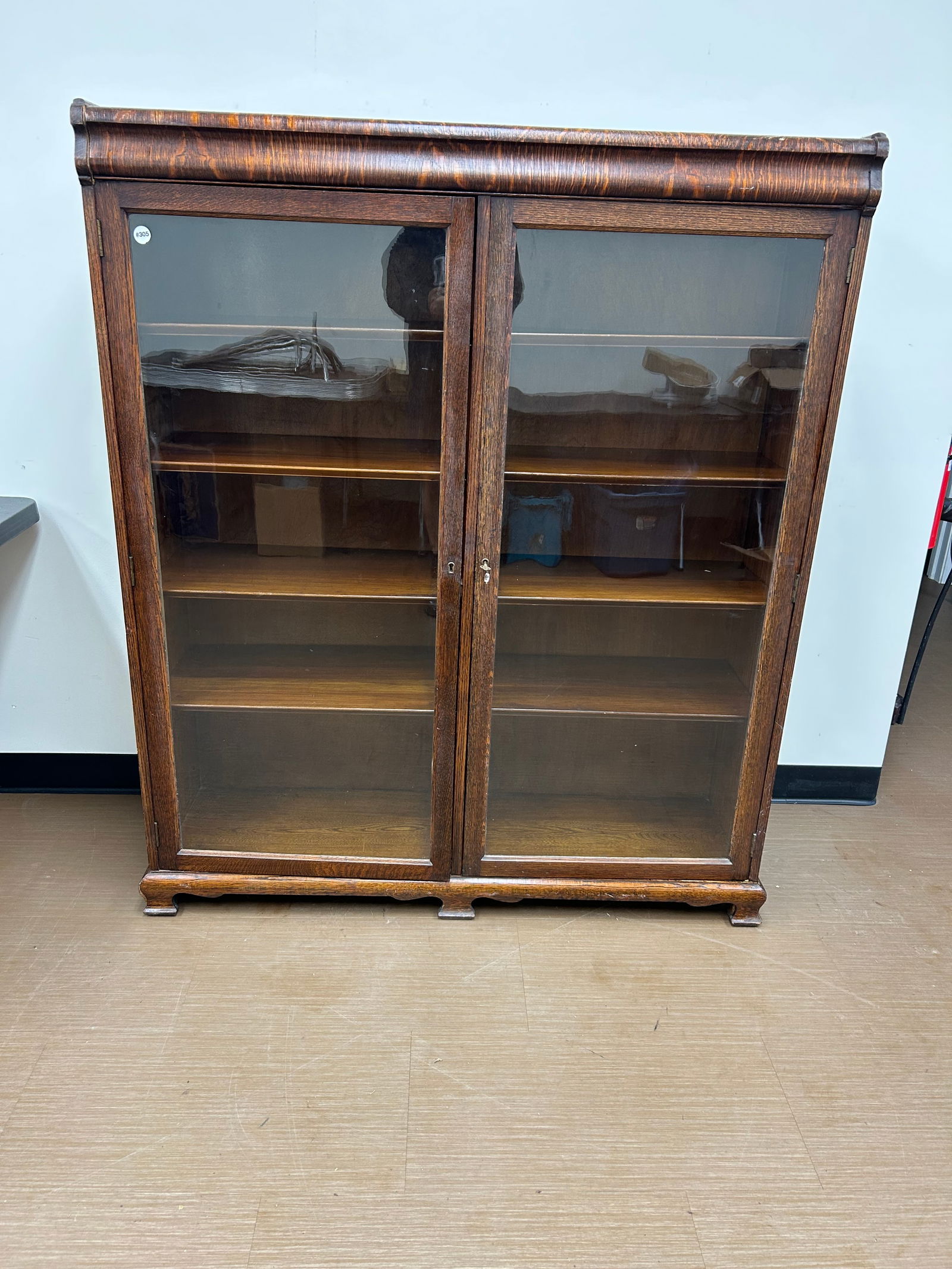 Antique Oak Bookcase (1 of 7)