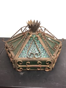 Arts & Crafts Style Hanging Light Shade