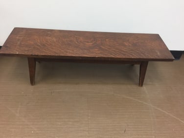 Arts & Crafts Oak Display Stand
