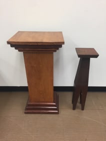 (2) Pedestals
