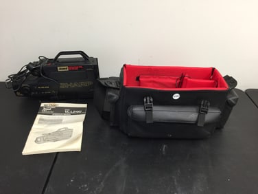 Vintage Sharp Zoom 8 Camcorder